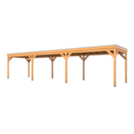 Douglas overkapping 302 x 1164 cm, Verando, Orgin